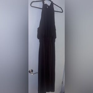 Black Halter Dress